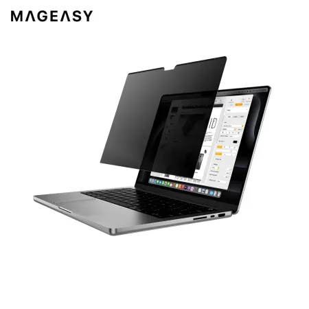 MAGEASY Guard (Privacy) MacBook Pro 14吋 輕薄磁吸式筆電防窺膜✿80D024